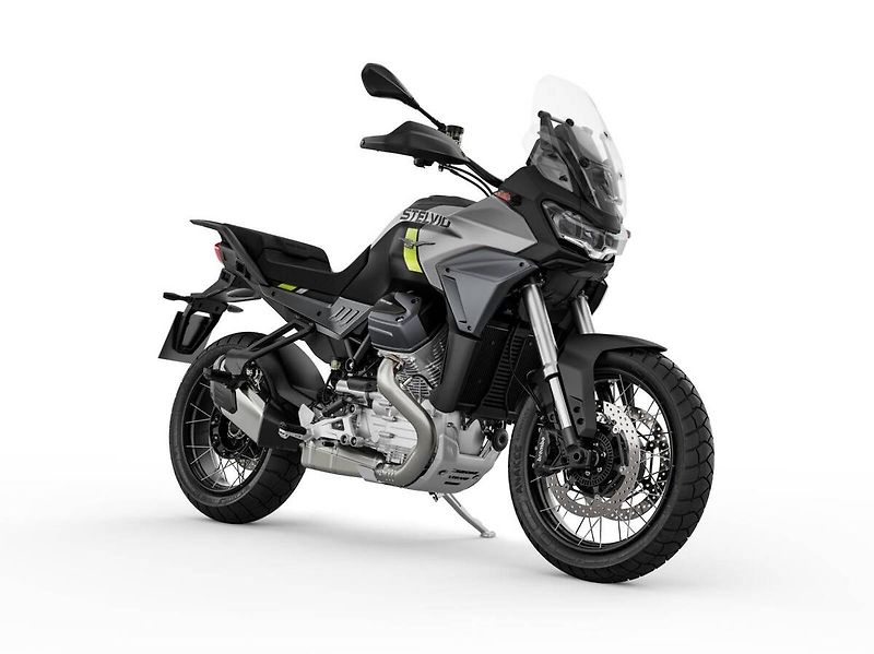 Moto Guzzi V 100 Stelvio (2024) Stelvio V100 PPF Nero Vulcano - fotka 2 z 10