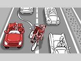 Cyklista versus motorista