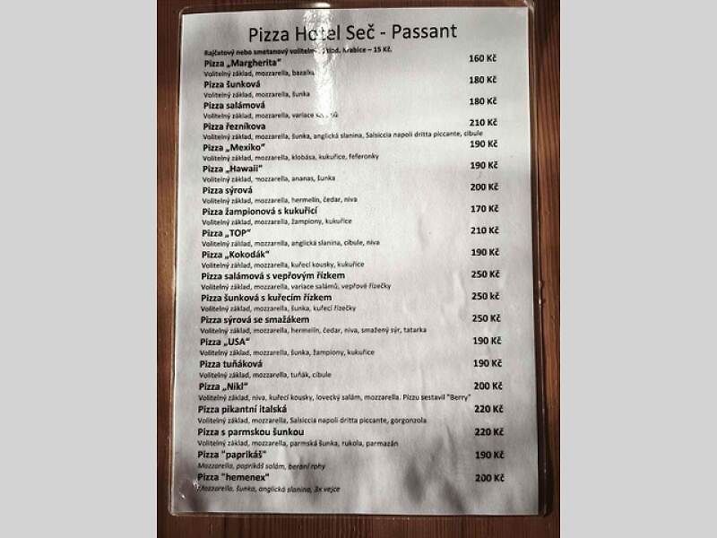Pizza Hotel Seč
