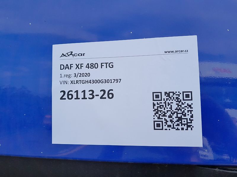 DAF XF 480 FTG Standart 6x2 - fotka 28 z 38
