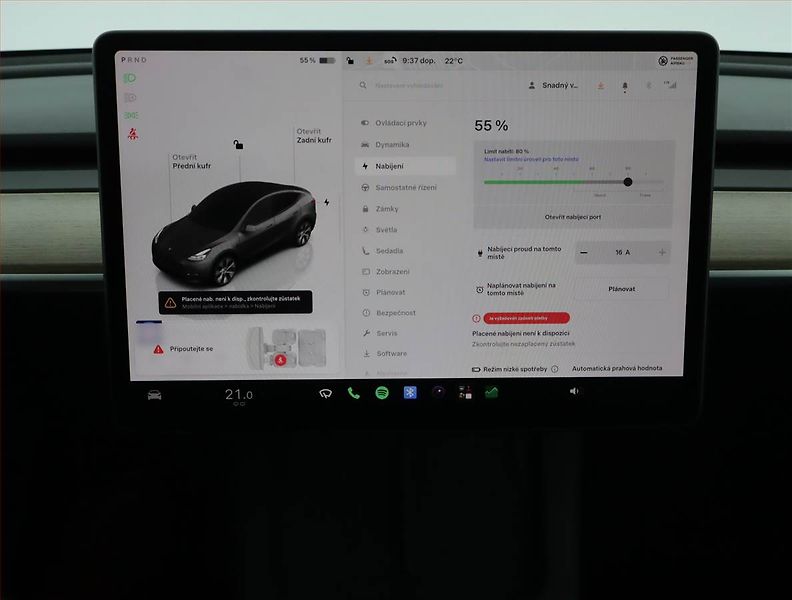 Tesla Model Y (2023) Long Range AWD 79kWh, SoH 92% - fotka 11 z 21