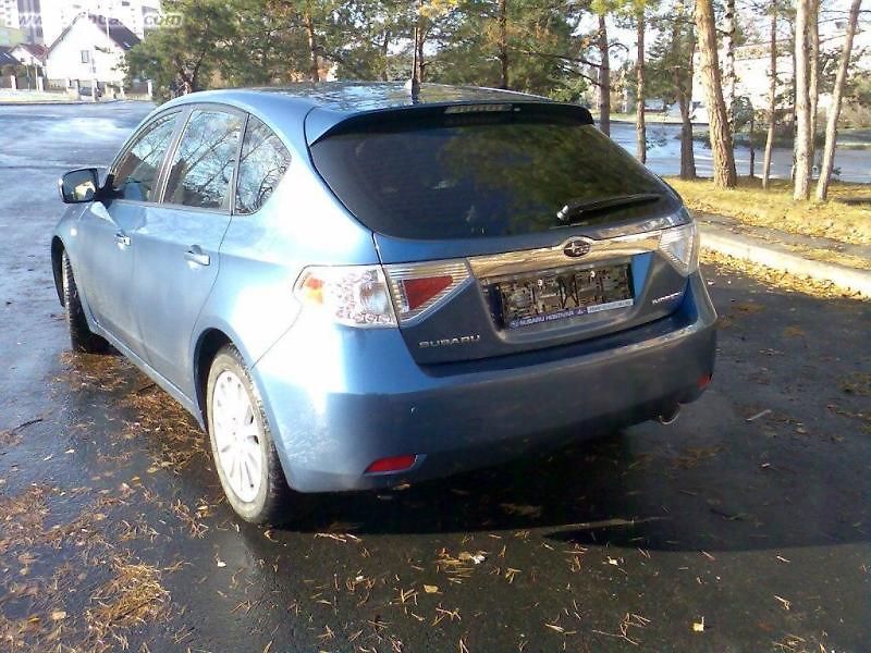 ZKUŠENOSTI UŽIVATELE: Subaru Impreza Subaru G3S GH7C 030