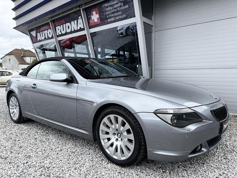 BMW Řada 6 645 Ci Cabrio REZERVACE - fotka 8 z 41