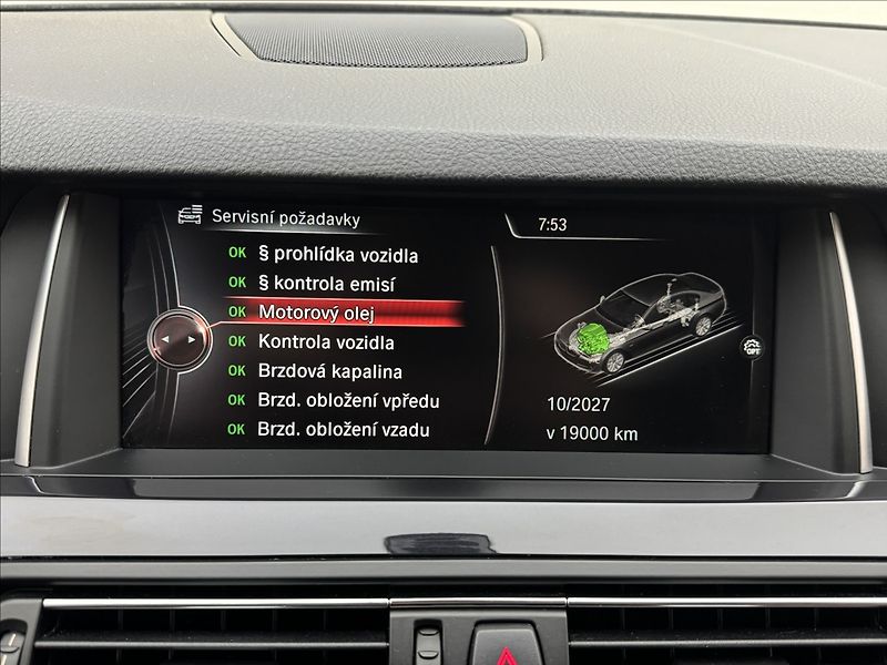 BMW Řada 5 2,0 4X4 KŮŽE SERVIS KAMERA ČR - fotka 19 z 38