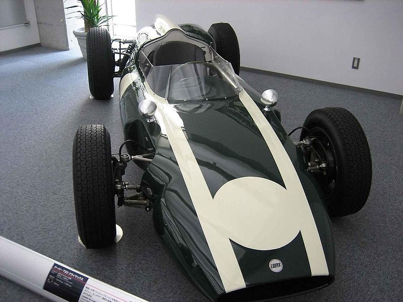 Copper T51 Climax F1, na kterém Jack Brabham v roce 1959 získal první titul mistra světa.