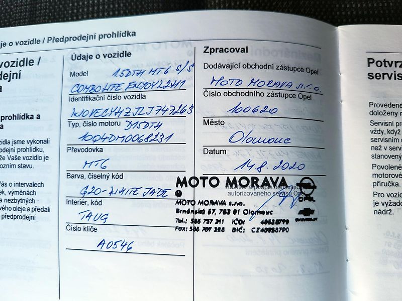 Opel Combo LIFE 1.5 CDTi 96kW L2 7-míst - fotka 43 z 45
