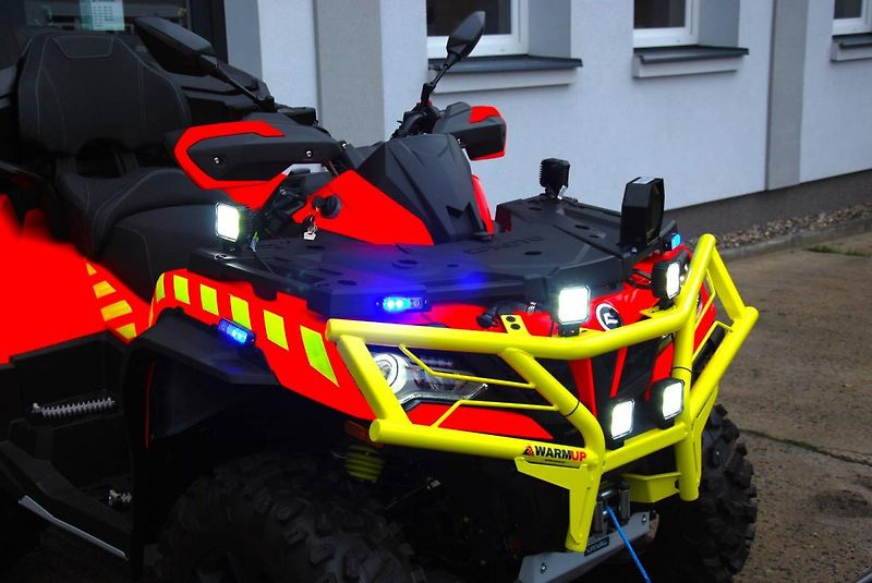 CFMOTO Gladiator X1000 (2026) HASIČSKÁ čtyřkolka - fotka 15 z 20