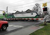 Druhý český chytrý - přestupky automaticky zaznamenávající - železniční přejezd je ve Studénce na Novojičínsku, 14. 3. 2024.