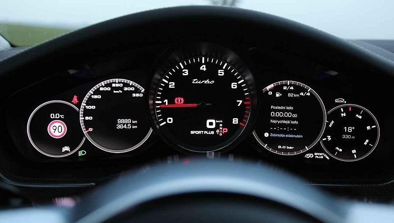Porsche Panamera Turbo Sport Turismo.