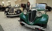 Zahájení výstavy Osobní automobily Praga v Národním technickém muzeu 18.prosince