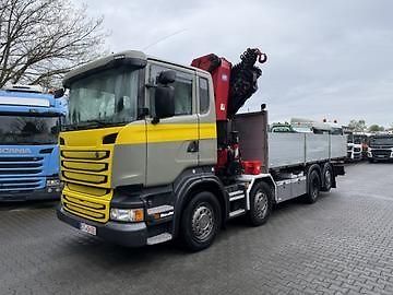 Scania (2014) R410 8x2 valník + HR EURO 6 - fotka 4 z 21