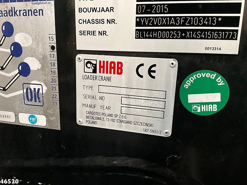 Volvo FE 250 4x2 hákový natahovák+HIAB - fotka 14 z 20