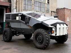 Prototyp ruského armádního automobilu značky ZIL.