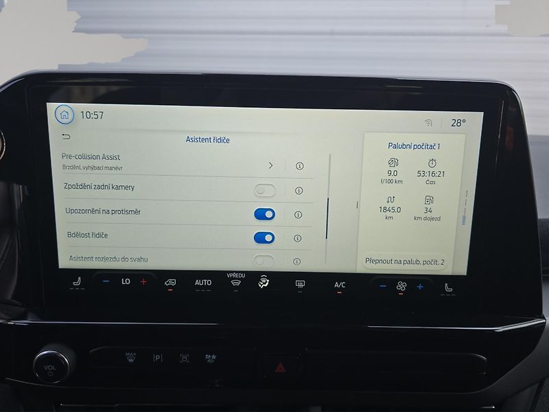Ford Tourneo Custom (2024) Titanium 2.0 EcoBlue L1, záruk - fotka 18 z 25
