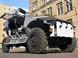 Prototyp ruského armádního automobilu značky ZIL.