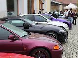 Z podzimního autosrazu v areálu Pivovaru Holanďan v Hlízově.