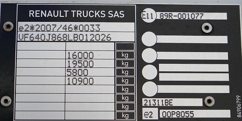 Renault Trucks D (2020) 16 / 250 / ACC / EURO 6 / KONT - fotka 11 z 47