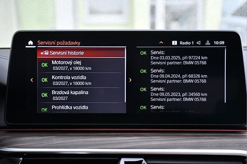 BMW Řada 5 540i xD LUXURY HUD LASER TAŽNÉ - fotka 34 z 46