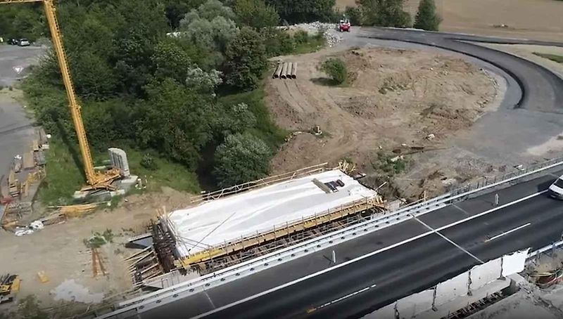 Opravy dálnice D46 u Vyškova v těchto dnech finišují.