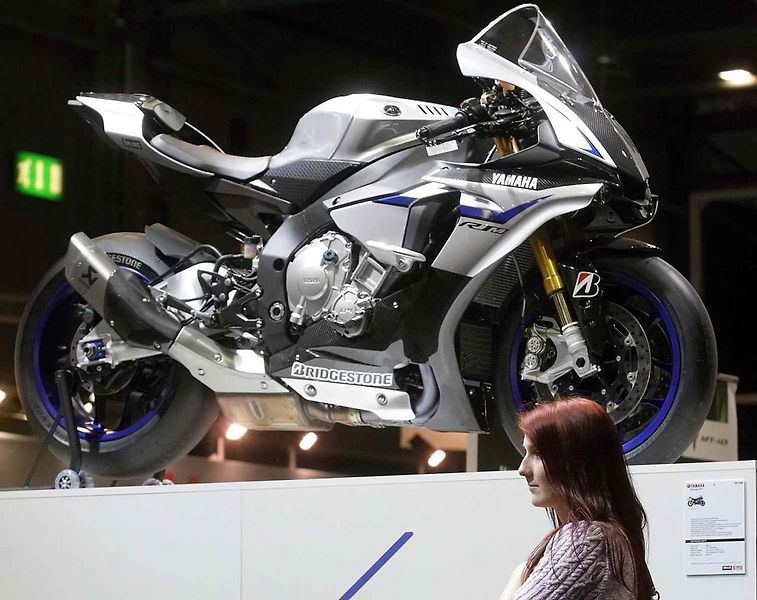Motosalon 2016 na brněnském výstavišti.
