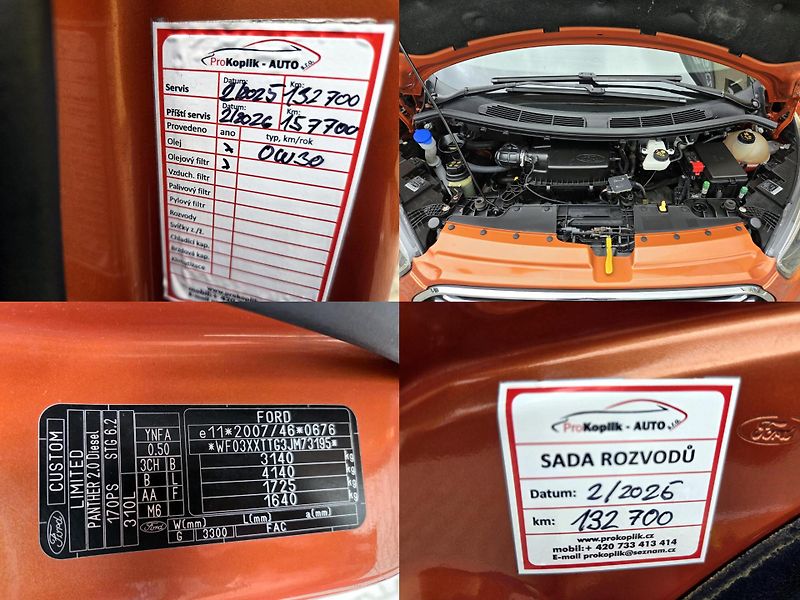 Ford Tourneo Custom TDCi Titanium-X SERV.KNÍŽKA - fotka 5 z 51