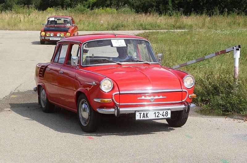 Sraz vozů Škoda Hundertgang