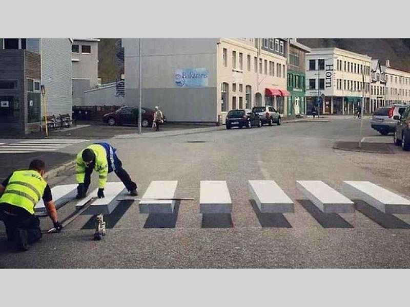 Nejvtipnější přechody pro chodce.