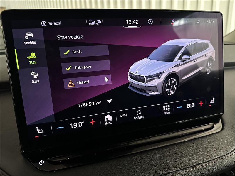Škoda Enyaq IV80 DCC SUITE TAŽNÉ MATRIX - fotka 20 z 47