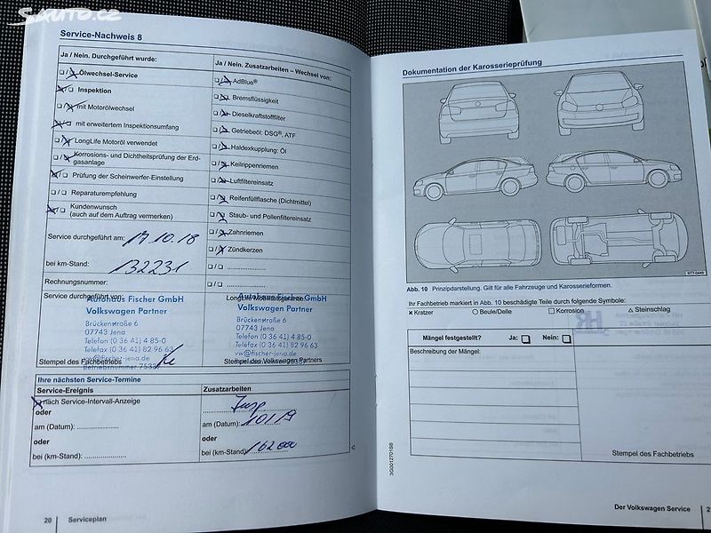 Volkswagen Golf (2015) 1.6 TDi 81KW servisni kniha - fotka 37 z 44
