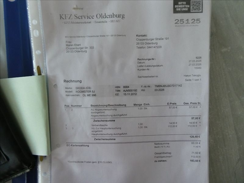 Škoda Roomster 1,6 TDi 66kW auto klima,servis - fotka 45 z 55