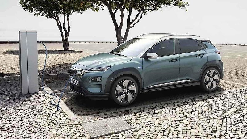 Hyundai Kona Electric.