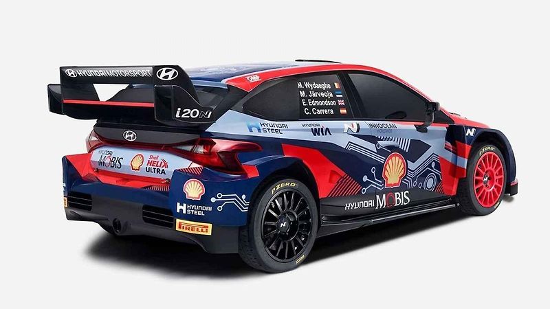 2022 Hyundai i20 N WRC Hybrid Rally Car