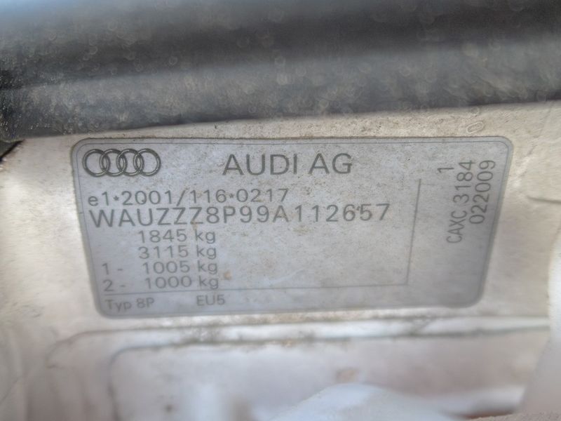 Audi A3 (2009) 1.4TSI 92KW – 2x KOLA - fotka 35 z 39