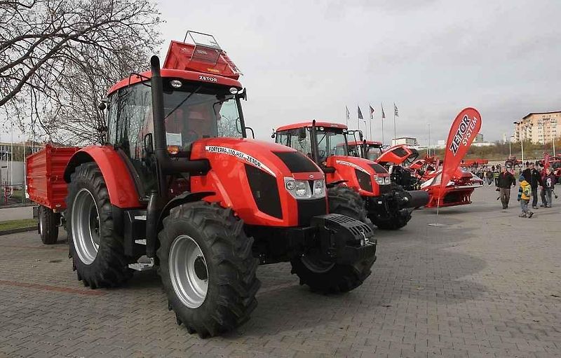 Traktor typu Major vyrobený brněnskou firmou Zetor.