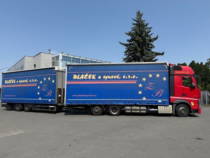Mercedes-Benz 2545 Actros 6x2 + Schmitz ZCS1 - fotka 3 z 21