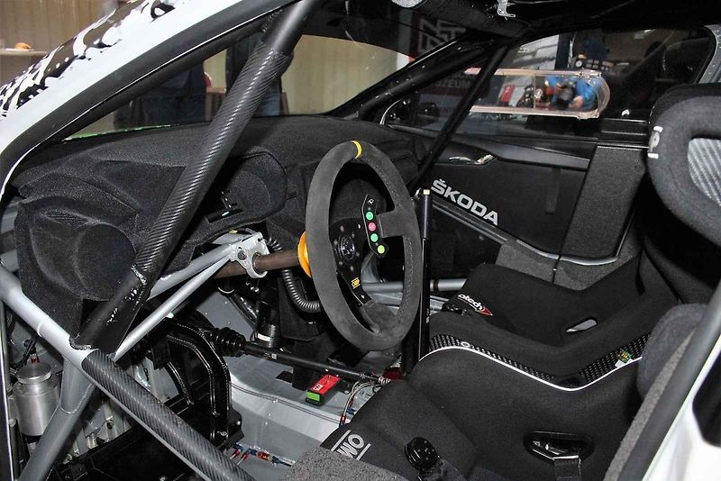 Z předání vozu Škoda Fabia RS Rally2 do sbírky Národního technické muzea v Praze.