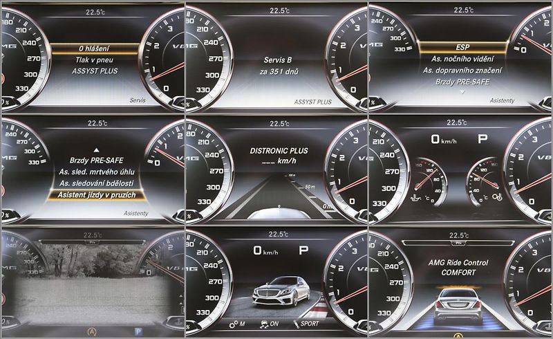 Mercedes-Benz Třídy S S 63 AMG/25.200km/TOP/CZ - fotka 22 z 46