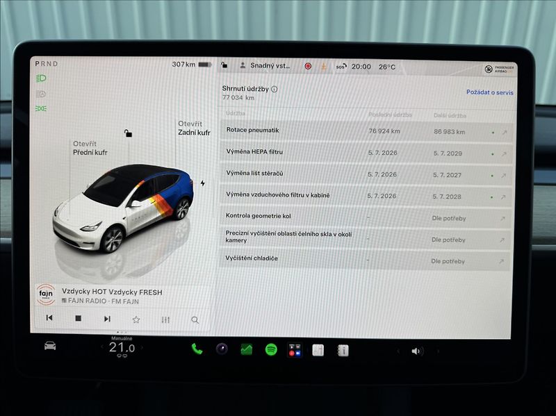 Tesla Model Y 0,0 RWD SoH 94% - fotka 39 z 50