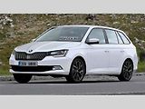 Neoficiální ilustrace modernizované Škody Fabia pro rok 2018.