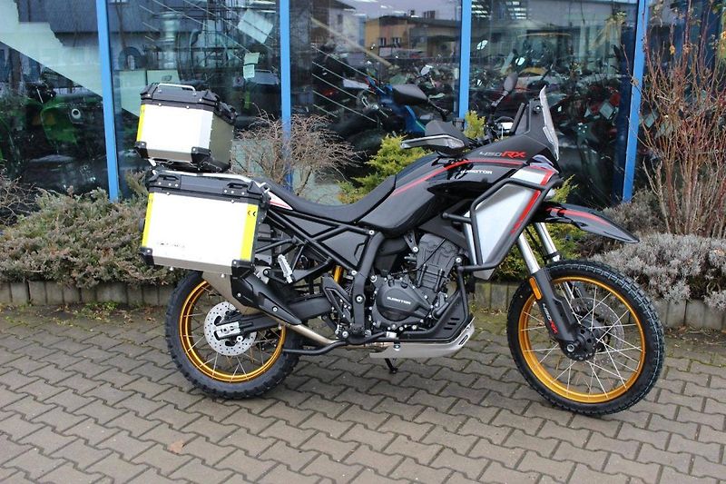 QJ Motor (2026) SRT 450 RX VČ KUFRU  SKLADEM - fotka 4 z 9