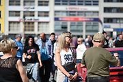 Prvomájová jízda automobilových veteránů 2025 v Ústí nad Labem.