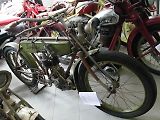 Motocykl Torpedo, který v roce 1905 vyrobila továrna František Trojan & Alois Nagl v Kolíně.
