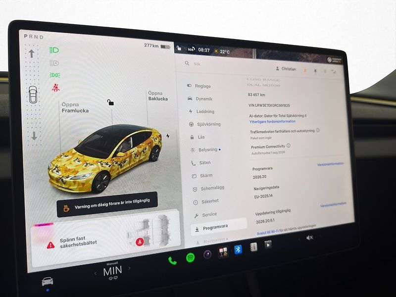 Tesla Model 3 Long Range AWD Highland - fotka 23 z 26