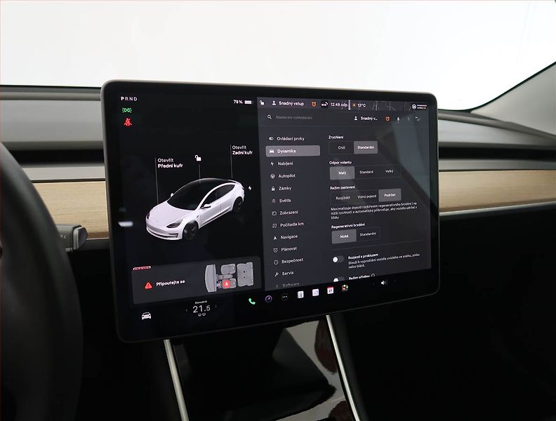 Tesla Model 3 (2020) Long Range 4WD 78kWh, SoH 89% - fotka 20 z 31