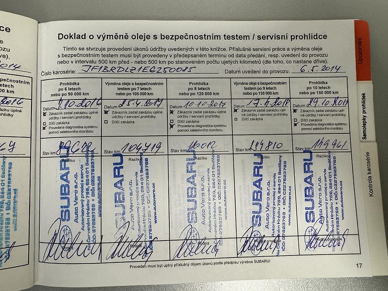 Subaru Legacy kombi 2.0D Sport, 6MT, CZ - fotka 48 z 51