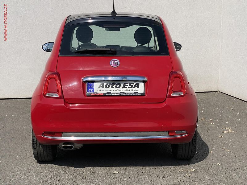 Fiat 500 (2018) 1.2i, Lounge, kůže, panor - fotka 5 z 17