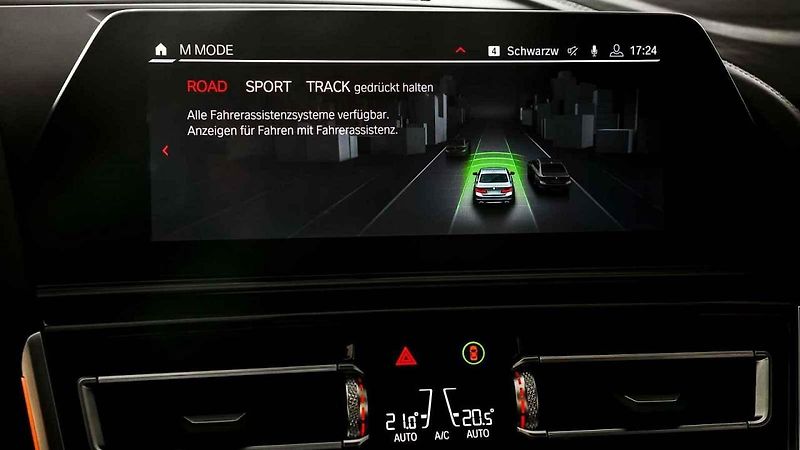 Nové BMW M8 dostalo tlačítko M Mode a zcela nový brzdový systém