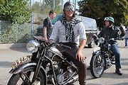 A na sraz motocyklů značky se sjížděli účastníci zdaleka
