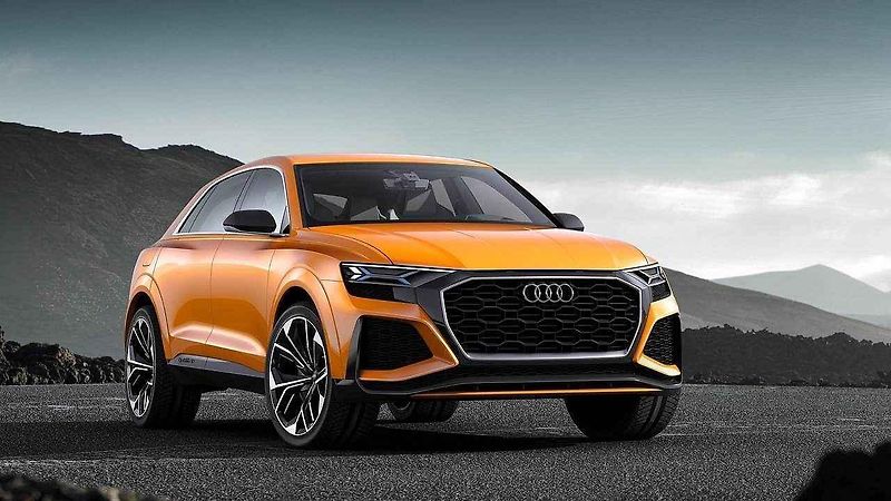 Neoficiální grafická ilustrace konceptu Audi Type C8.