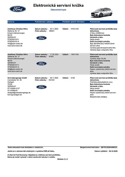 Ford S-MAX 2.5 HEV ST-Line REZERVACE - fotka 48 z 73